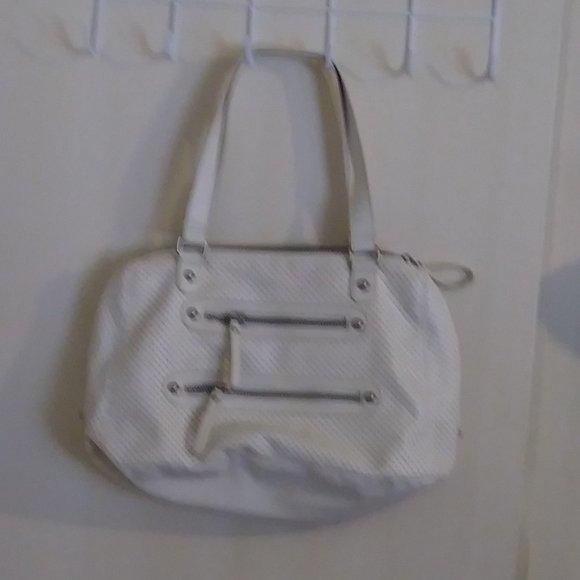 JAYE HERSH HOLLYWOOD INTUITION WHITE TOTE/BAG - Picture 1 of 6